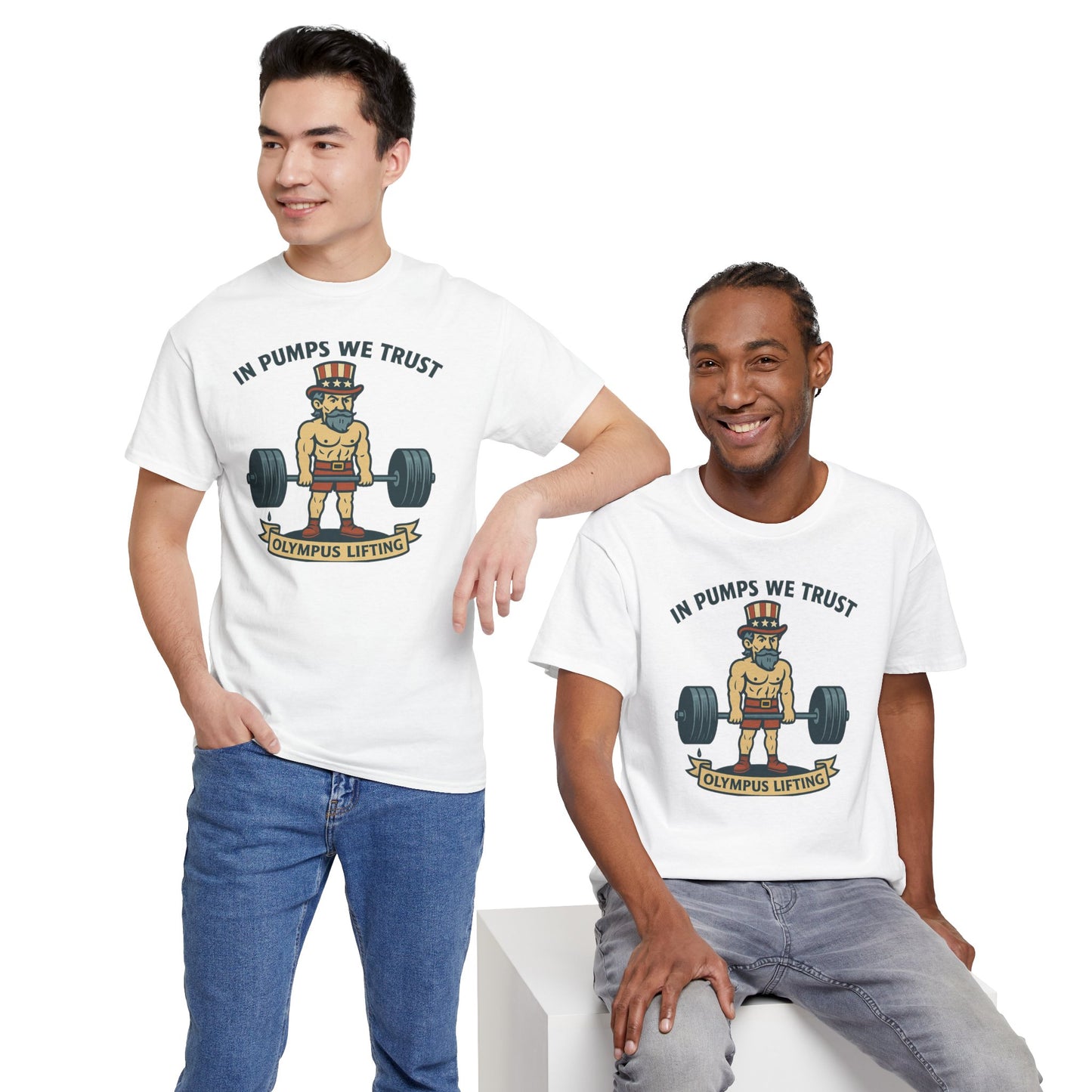 In Pumps We Trust – Uncle Sam Lifter Tee