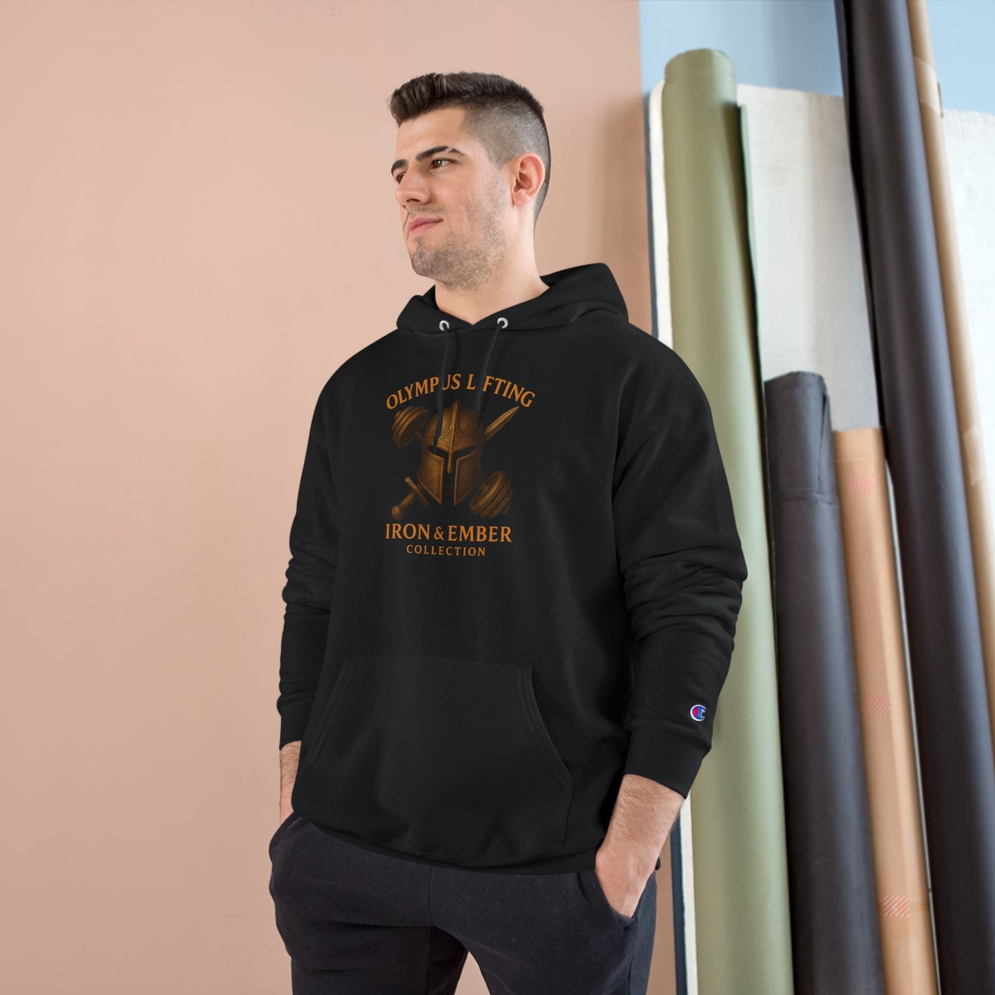 Iron & Ember – Champion Hoodie Edition