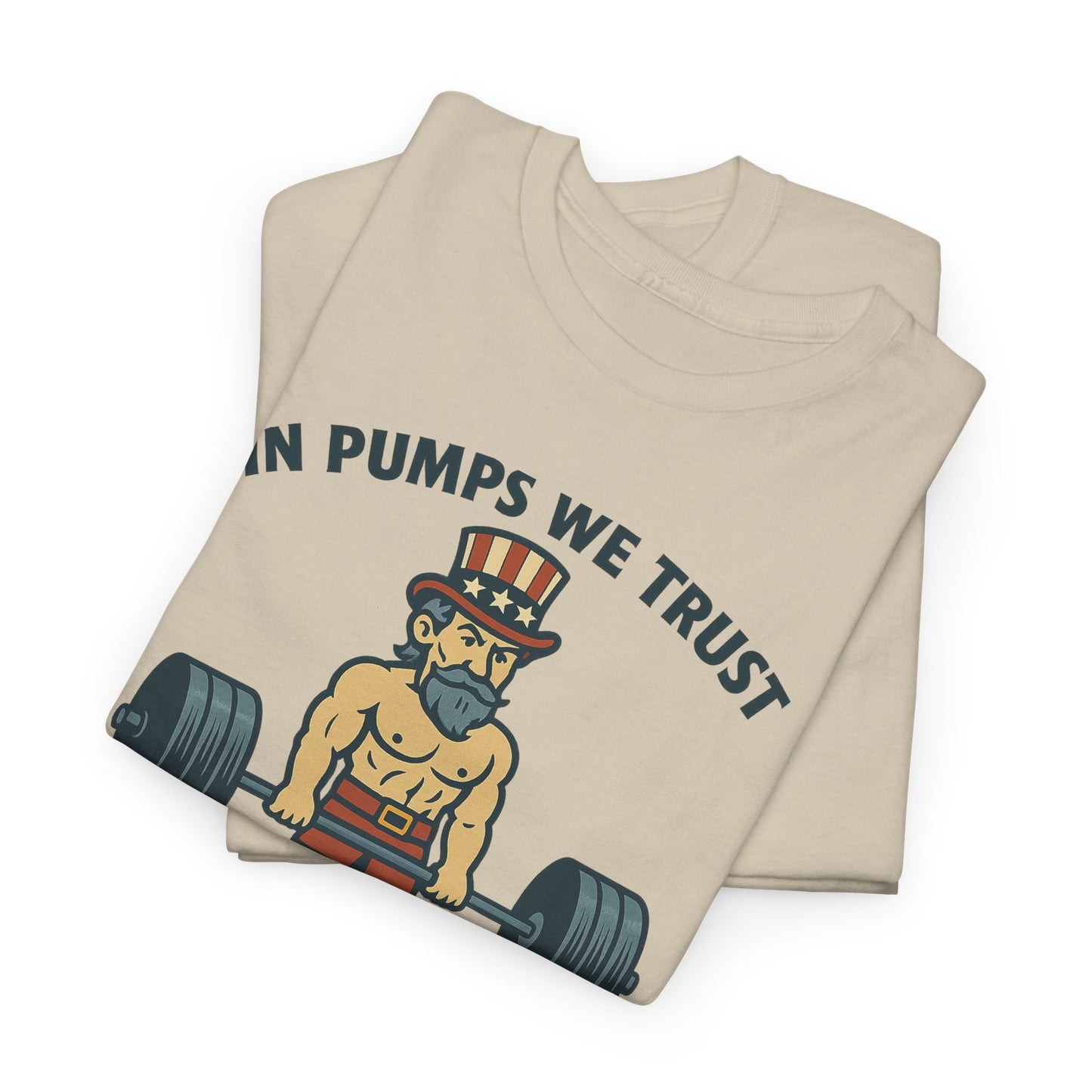 In Pumps We Trust – Uncle Sam Lifter Tee
