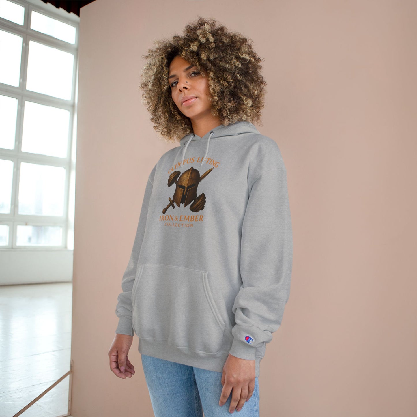 Iron & Ember – Champion Hoodie Edition