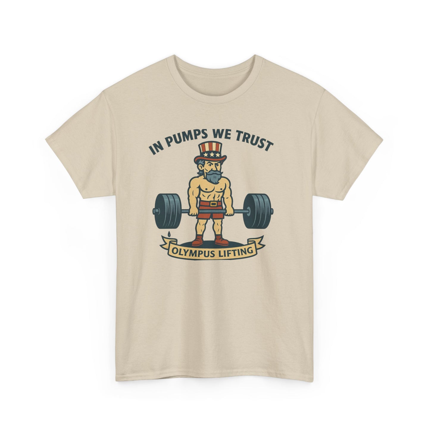 In Pumps We Trust – Uncle Sam Lifter Tee