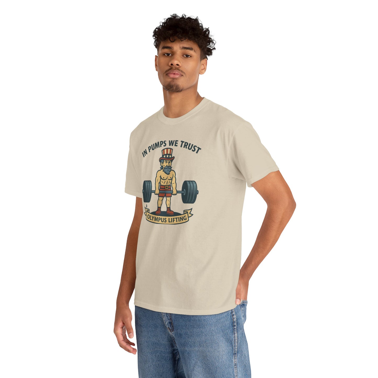 In Pumps We Trust – Uncle Sam Lifter Tee