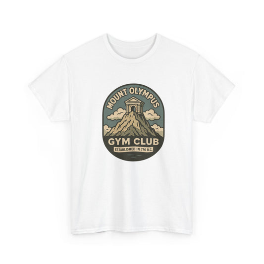 Mount Olympus Gym Club β Vintage Emblem Tee