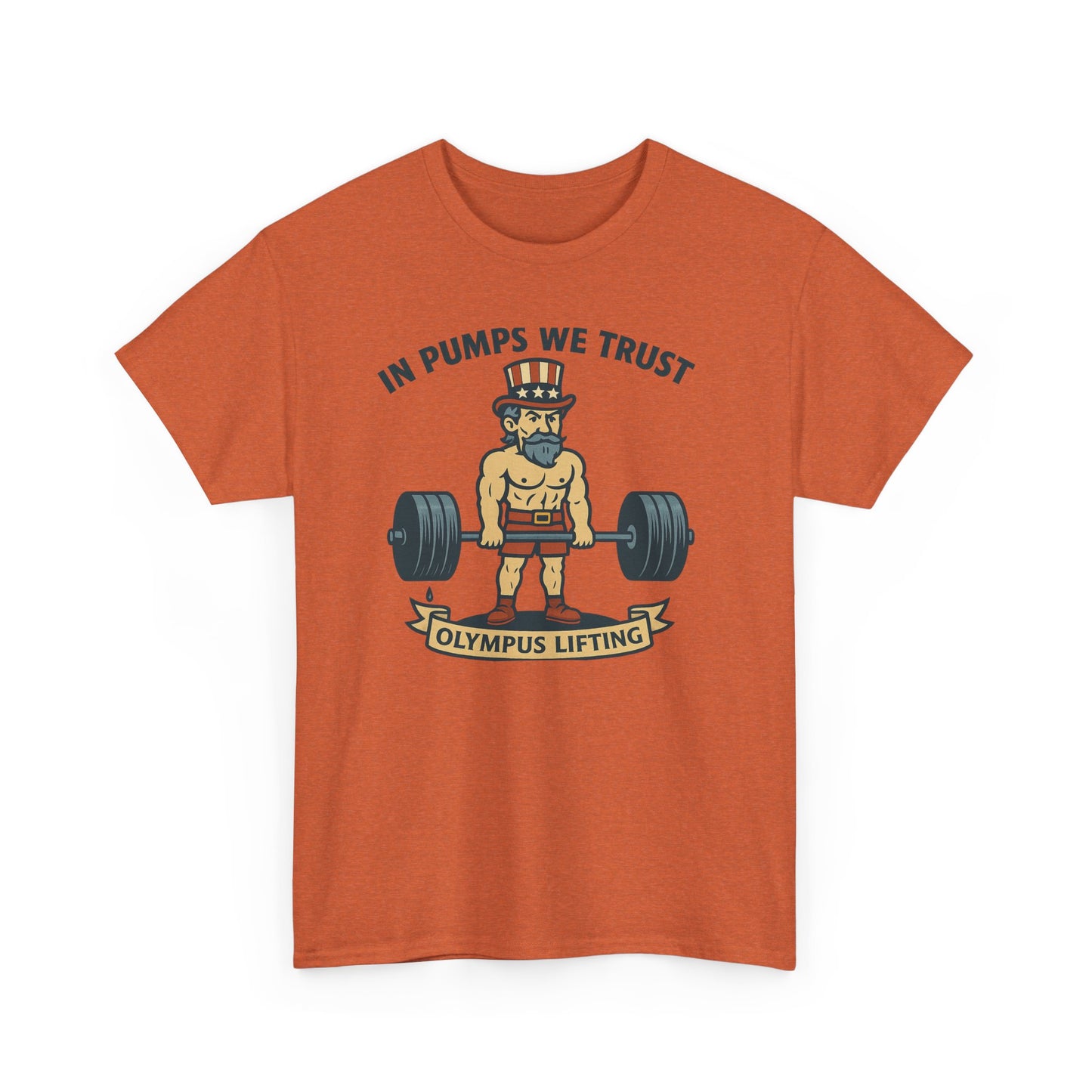 In Pumps We Trust – Uncle Sam Lifter Tee