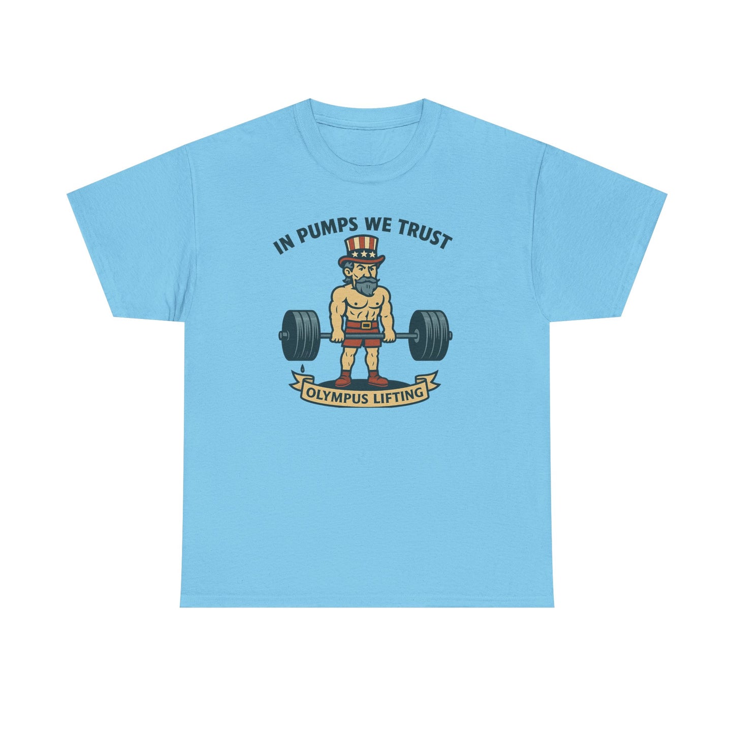 In Pumps We Trust – Uncle Sam Lifter Tee