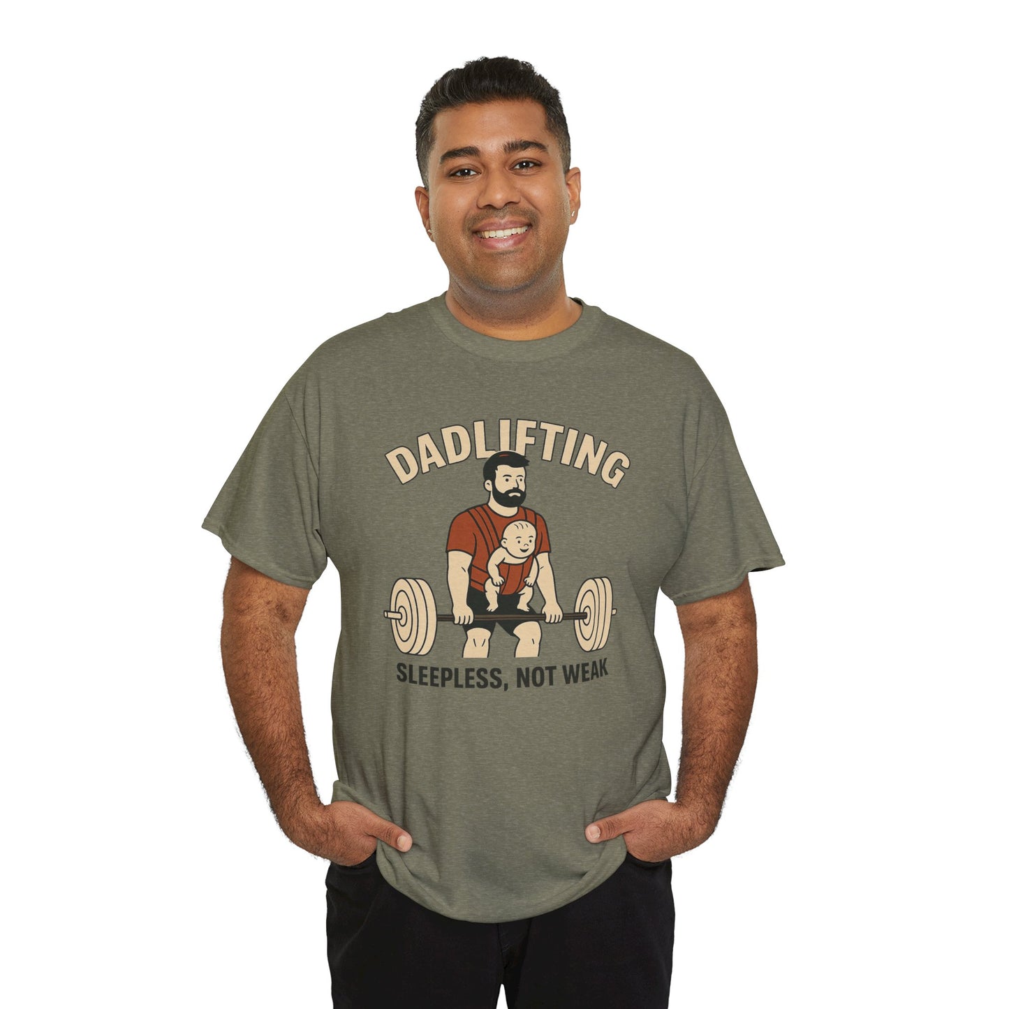 Dadlifting – Sleepless, Not Weak Tee