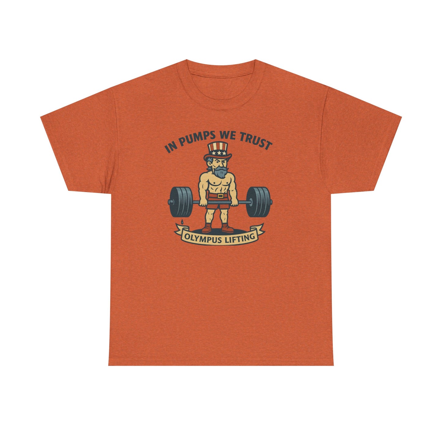 In Pumps We Trust – Uncle Sam Lifter Tee