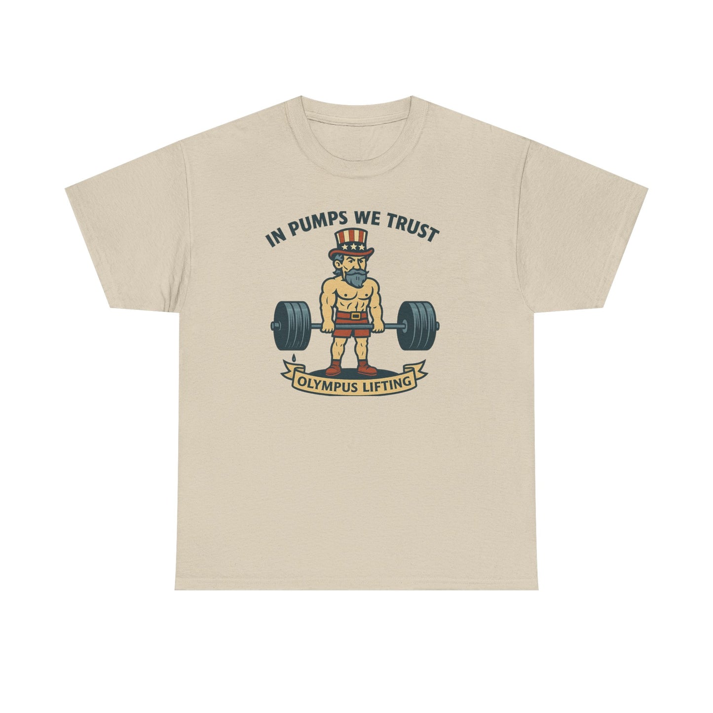 In Pumps We Trust – Uncle Sam Lifter Tee