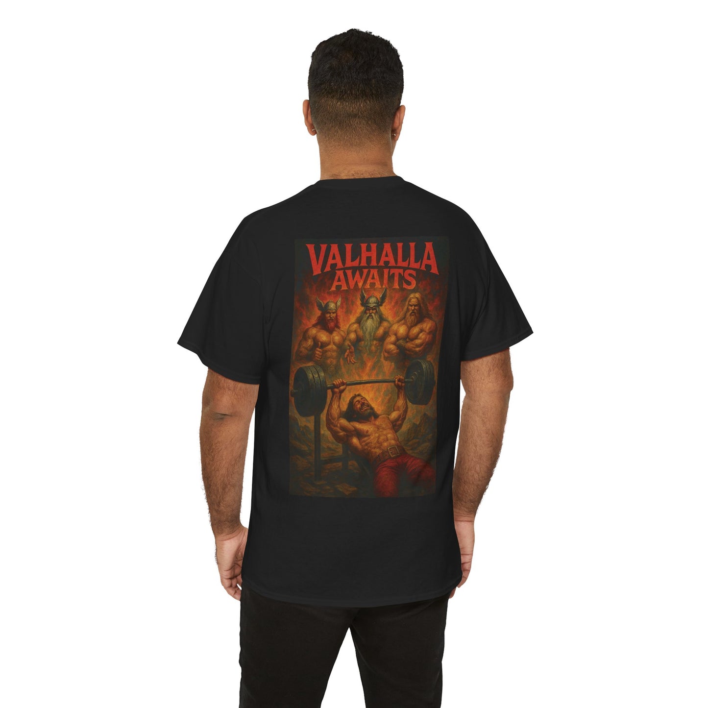 Valhalla Awaits - Gritty Lifter Tee