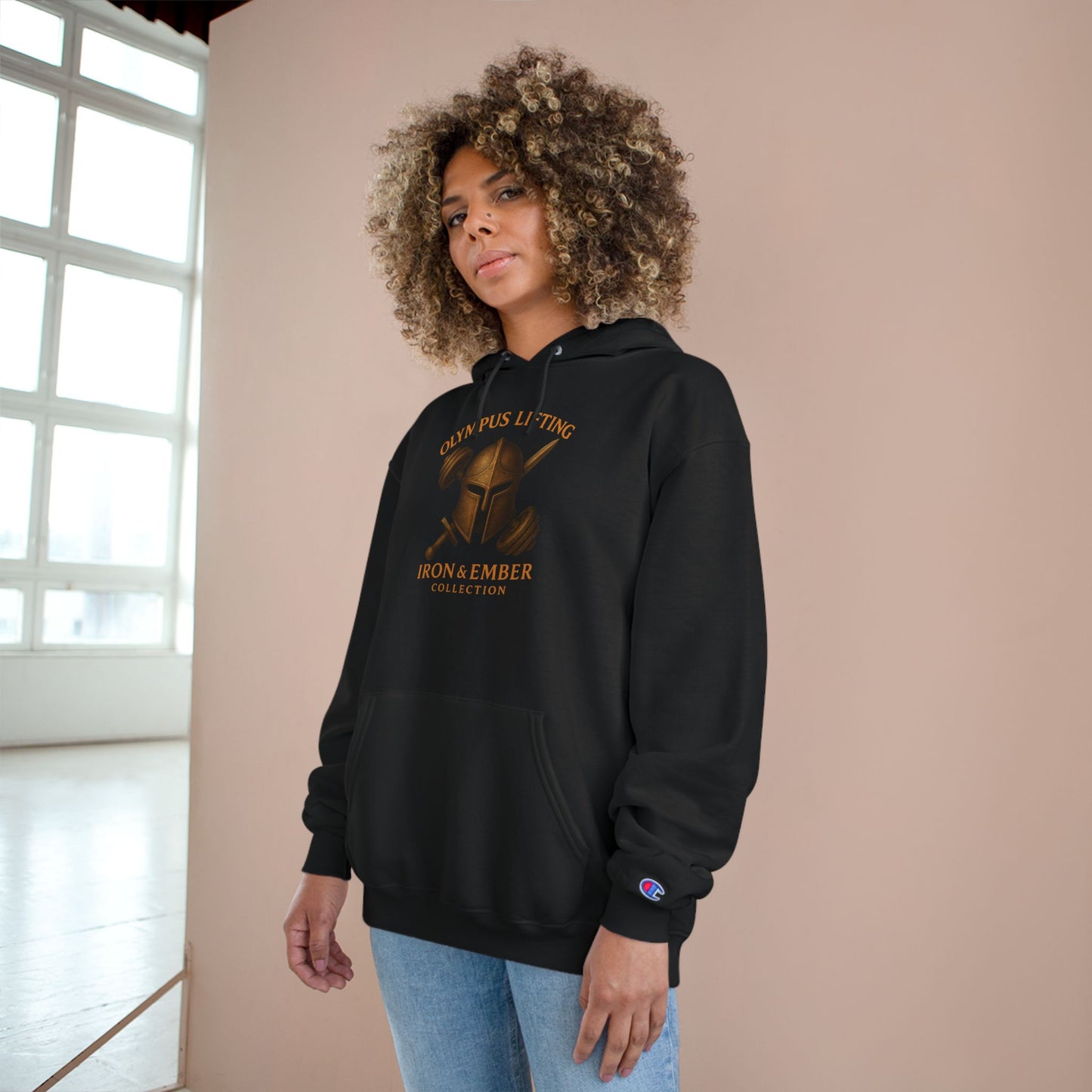 Iron & Ember – Champion Hoodie Edition